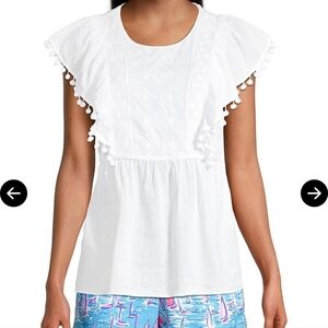 NWOT Lilly Pulitzer Raquelle top Sz MED